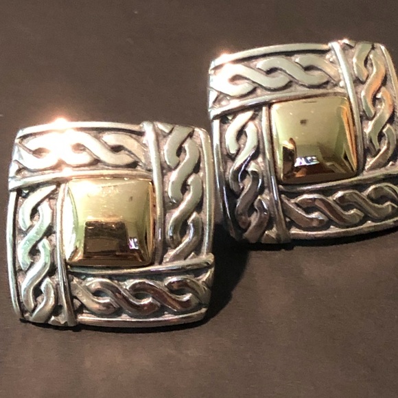 James Avery Jewelry - James Avery Rare and Retired gold/silver earrings